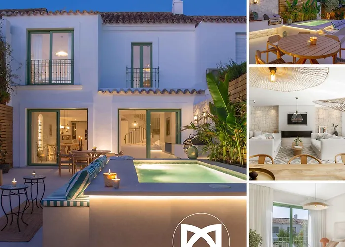 Vacation Marbella I Casa Savia, Private Heated Pool, Luxury Interiors, 10Min Walk To The Beach