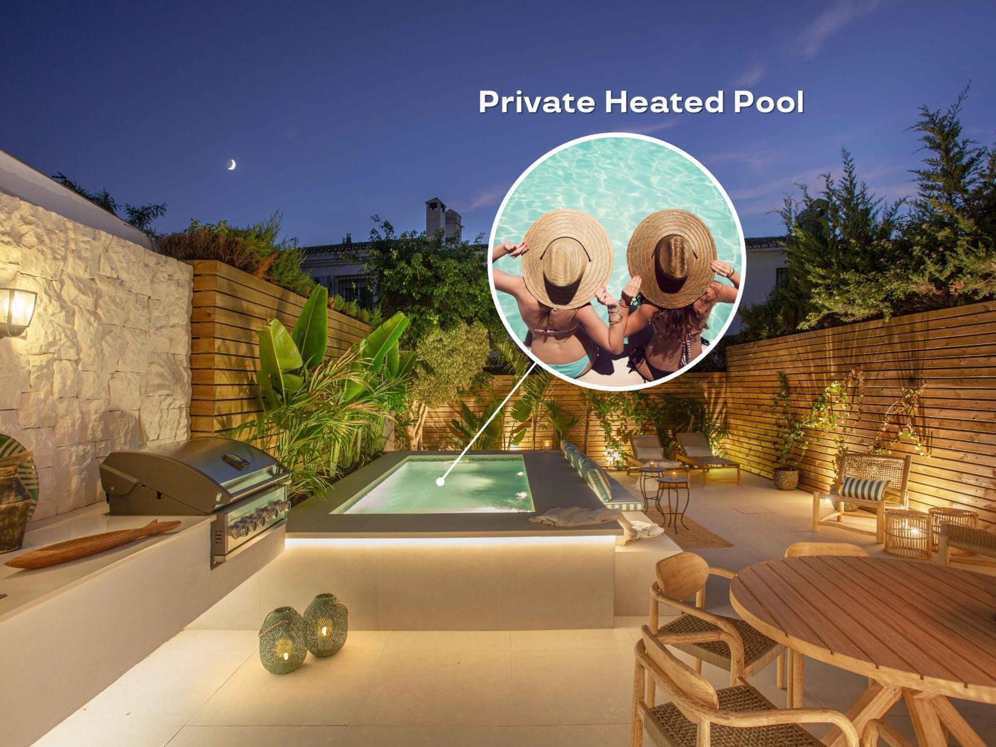 Vakantiehuis Vacation I Casa Savia, Private Heated Pool, Luxury Interiors, 10min Walk To The Marbella